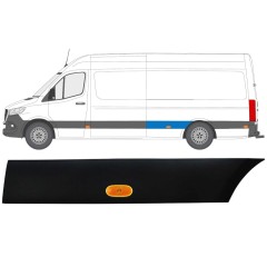 Modanatura laterale parafango posteriore con lampada per Mercedes Sprinter 2018- / Sinistra / Set 12965