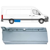 Pannello di riparazione sezione inferiore parafango posteriore per Mercedes Sprinter 2018- / Destra 16063