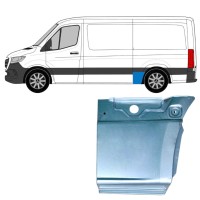 Pannello di riparazione parafango posteriore per Mercedes Sprinter 2018- / Sinistra 17277