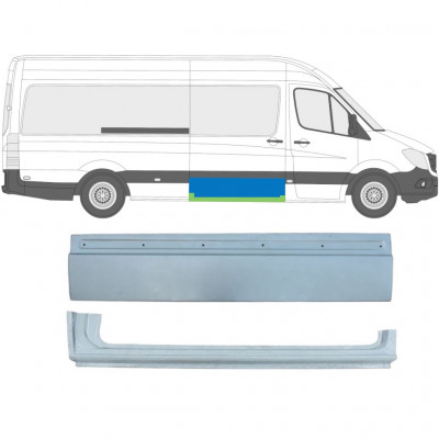 MERCEDES SPRINTER 2006- PANNELLO DI RIPARAZIONE PER PORTE SCORREVOLI / SET