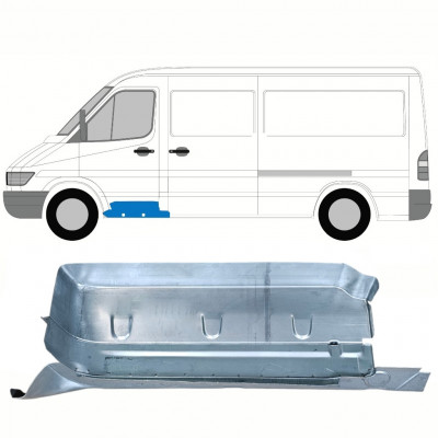 Pannello di riparazione passaruota per Mercedes Sprinter 1995-2006 / Sinistra 8557