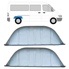 Pannello di riparazione arco ruota posteriore interno per Mercedes Sprinter 1995-2006 / Sinistra = Destra (simmetrico) / Set 10693