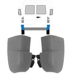 Angolo paraurti posteriore per Mercedes Sprinter 1995-2006 / Sinistra+Destra / Set 9717