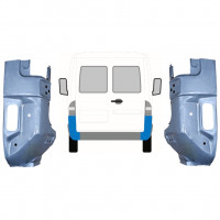 Lamiera di riparazione dell'angolo posteriore per Mercedes Sprinter 1995-2005 / Sinistra+Destra / Set 9715