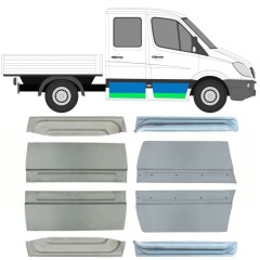Lamierato riparazione porta per Mercedes Sprinter 2006-2018 / Set 10474