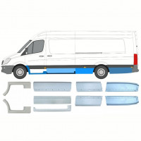 Set di pannelli di riparazione per Mercedes Sprinter 2006- / XLWB / Sinistra+Destra /  10478