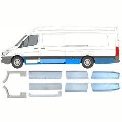 Set di pannelli di riparazione per Volkswagen Crafter 2005-2017 / Sinistra+Destra 15540