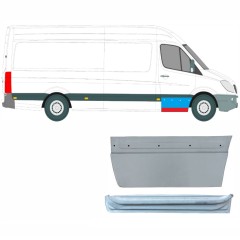 Lamiera di riparazione interno ed esterno porta anteriore per Mercedes Sprinter 2006-2018 / Destra / Set 9623