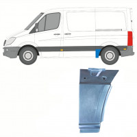 Pannello di riparazione parafango posteriore per Mercedes Sprinter 2006- / SWB / Sinistra 8714