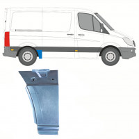 Pannello di riparazione parafango posteriore per Mercedes Sprinter 2006- / SWB / Destra 8713