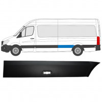 Modanatura laterale parafango posteriore per Mercedes Sprinter 2006- / LWB / Sinistra 8027