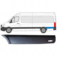 Modanatura laterale parafango posteriore dietro la ruota per Mercedes Sprinter 2006- / LWB / Sinistra 8029