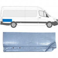 Pannello di riparazione sezione posteriore parafango posteriore per Mercedes Sprinter 2006- / Destra 8549