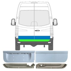 Pannello di riparazione porta posteriore per Volkswagen Crafter 2005-2017 / Sinistra+Destra 17175