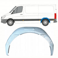 Pannello di riparazione arco ruota posteriore interno per Mercedes Sprinter 2006- / Sinistra 8554