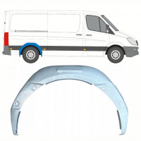 Pannello di riparazione arco ruota posteriore interno per Mercedes Sprinter 2006- / Destra 8553