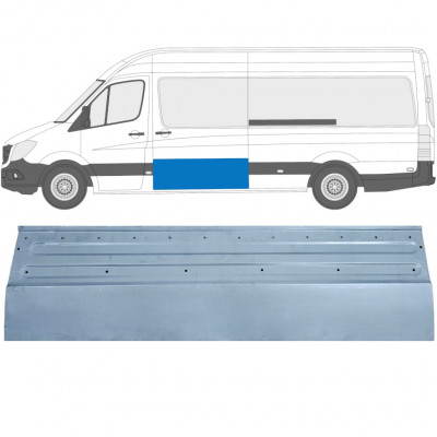 MERCEDES SPRINTER 2006- PANNELLO DI RIPARAZIONE PER PORTE SCORREVOLI / SINISTRA