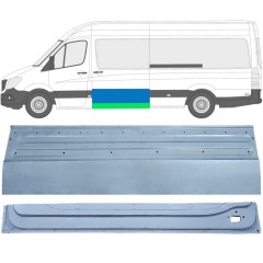 Pannello di riparazione esterno inferiore porta scorrevole per Volkswagen Crafter 2005-2017 / Sinistra 14320