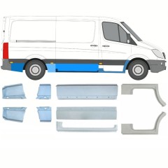 Set di pannelli di riparazione per Volkswagen Crafter 2005-2017 / Sinistra+Destra 15541