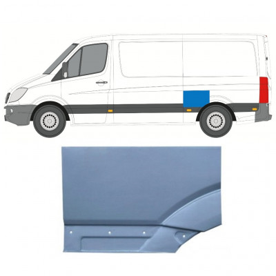 MERCEDES SPRINTER 2006- PANNELLO DI RIPARAZIONE DELL\'ALA POSTERIORE / SINISTRA