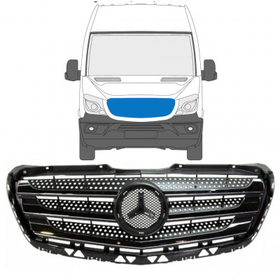 Griglia per Mercedes Sprinter 2013-2018 7496