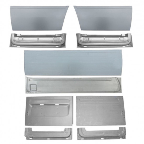 Lamiera di riparazione porta interno ed esterno per Mercedes Sprinter 1995-2006  / Set 11321