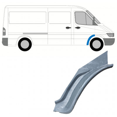 MERCEDES SPRINTER 1995-2006 PANNELLO DI RIPARAZIONE DEL PASSARUOTA ANTERIORE INTERNO PANNELLO DI RIPARAZIONE / DESTRA