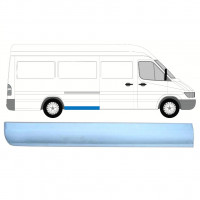 Pannello di riparazione sezione anteriore inferiore parafango posteriore per Mercedes Sprinter 1995- / LWB / Destra 8138