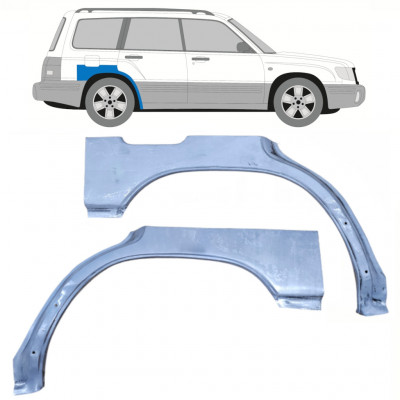 Pannello di riparazione parafango posteriore per Subaru Forester 1997-2002 / Sinistra+Destra / Set 10111