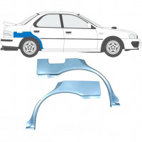 Pannello di riparazione parafango posteriore per Subaru Impreza 1992-2000 / Sinistra+Destra / Set 9199