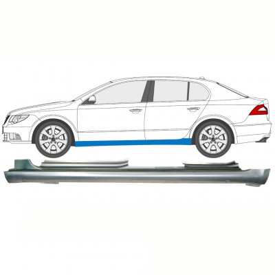 Pannello di riparazione sottoporta lamiera per Skoda Superb 2008-2015 / Sinistra 10758