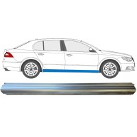 Pannello di riparazione sottoporta lamiera per Skoda Superb 2008-2015 / Destra 14775