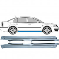 Pannello di riparazione sottoporta lamiera per Skoda Superb 2001-2008 / Sinistra+Destra / Set 9414