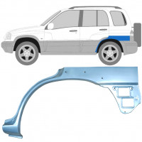 Pannello di riparazione parafango posteriore con foro per Suzuki Grand Vitara 1997-2005 / Sinistra 7019