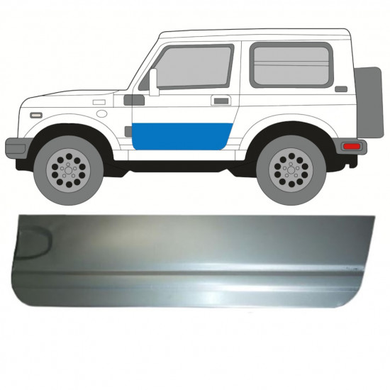 SUZUKI SAMURAI 1981-2004 PORTA PANNELLO DI RIPARAZIONE / SINISTRA