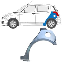 Pannello di riparazione parafango posteriore per Suzuki Swift 2005-2010 / Sinistra 16257