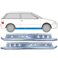 Sottoporta interno per Suzuki Swift 1988-2004 / Sinistra / Destra / Set 12824