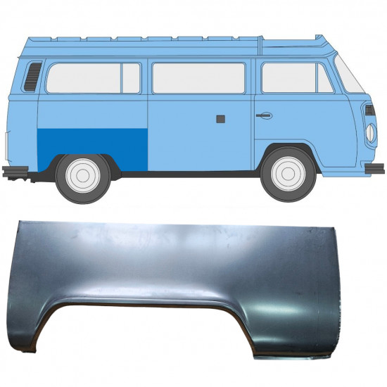 VW T2 1967-1979 PANNELLO DI RIPARAZIONE DELL\'ALA POSTERIORE / DESTRA