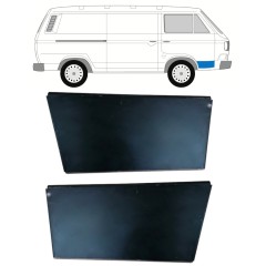 Lamiera di riparazione del rivestimento della porta anteriore per Volkswagen Transporter T3 1979-1992 / Sinistra+Destra / Set 11091