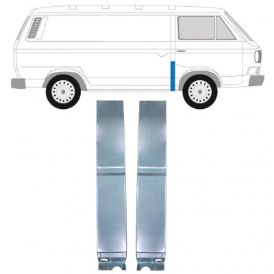 Pannello di riparazione del montante per VW Transporter T3 1979-1992 / Set 11627