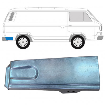 Pannello di riparazione parafango posteriore per VW Transporter T3 1979-1992 / Destra 11631