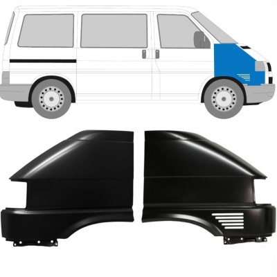 Parafango anteriore per Volkswagen Transporter T4 1996-2003 / Sinistra+Destra / Set 10583