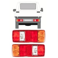 Fanale posteriore per Volkswagen Transporter T4 1990-2003 / Sinistra+Destra / Set 9756
