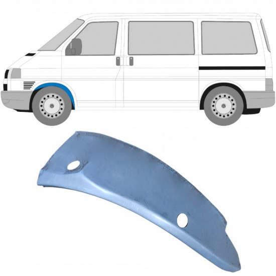 Lamiera di riparazione del parafango anteriore interiore per VW Transporter T4 1990-2003 / Sinistra 5965