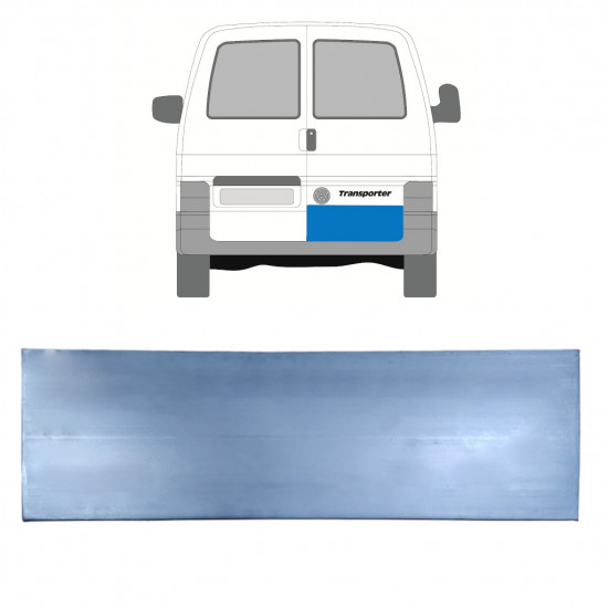 Pannello di riparazione porta posteriore esterno per VW Transporter T4 1990-2003  / Destra 7421