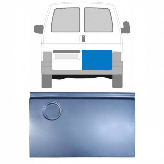 Pannello di riparazione porta posteriore esterno per VW Transporter T4 1990-2003  / Destra 5371