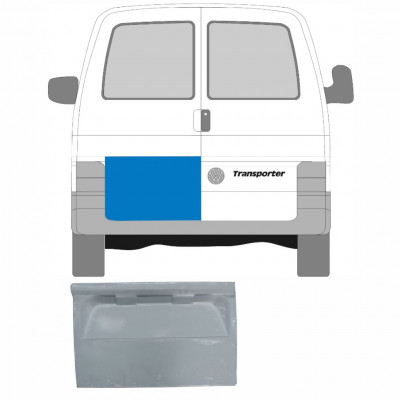 VW T4 1990-2003 POSTERIORE PORTA OUTER CUCITURA PANEL / SINISTRA