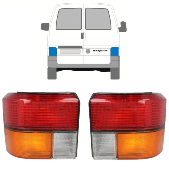 Fanale posteriore per Volkswagen Transporter T4 1990-2003 / Sinistra+Destra / Set 9769