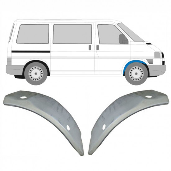 VW T4 1990-2003 FRONTALE INTERNO RUOTA ARCO PANEL / SET