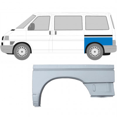 VW T4 1990-2003 PASSO CORTO PANNELLO DI RIPARAZIONE DELL\'ALA POSTERIORE / SINISTRA